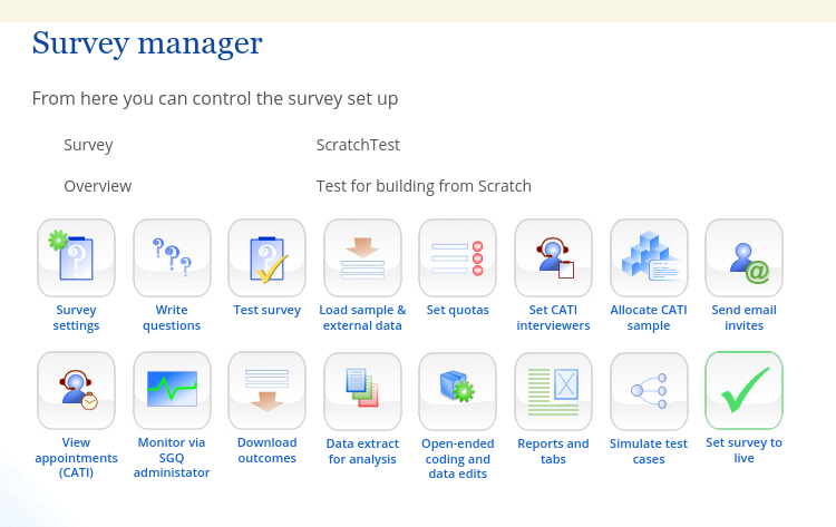 Cxoice CATI Survey Management